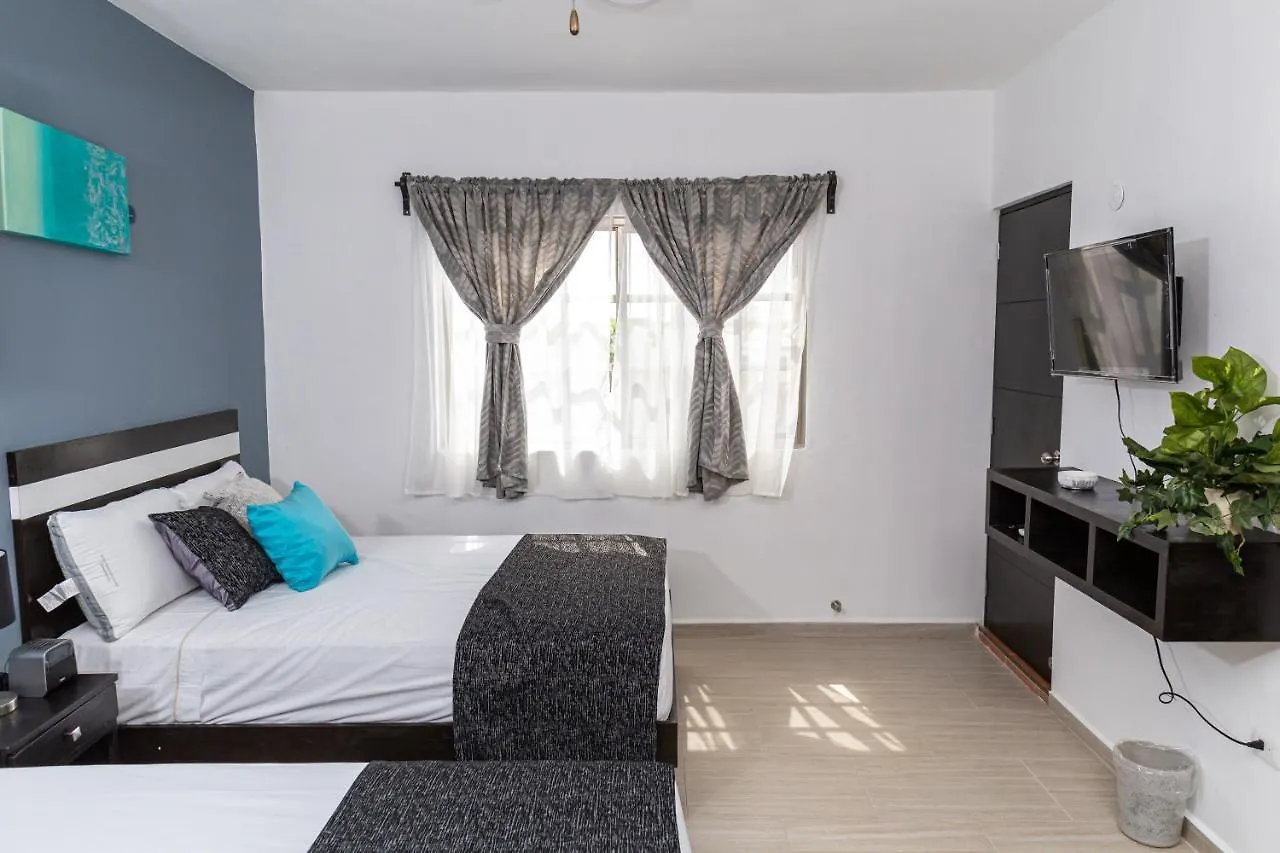 Lägenhetshotell Santa Fe Studios And Suites Cancún