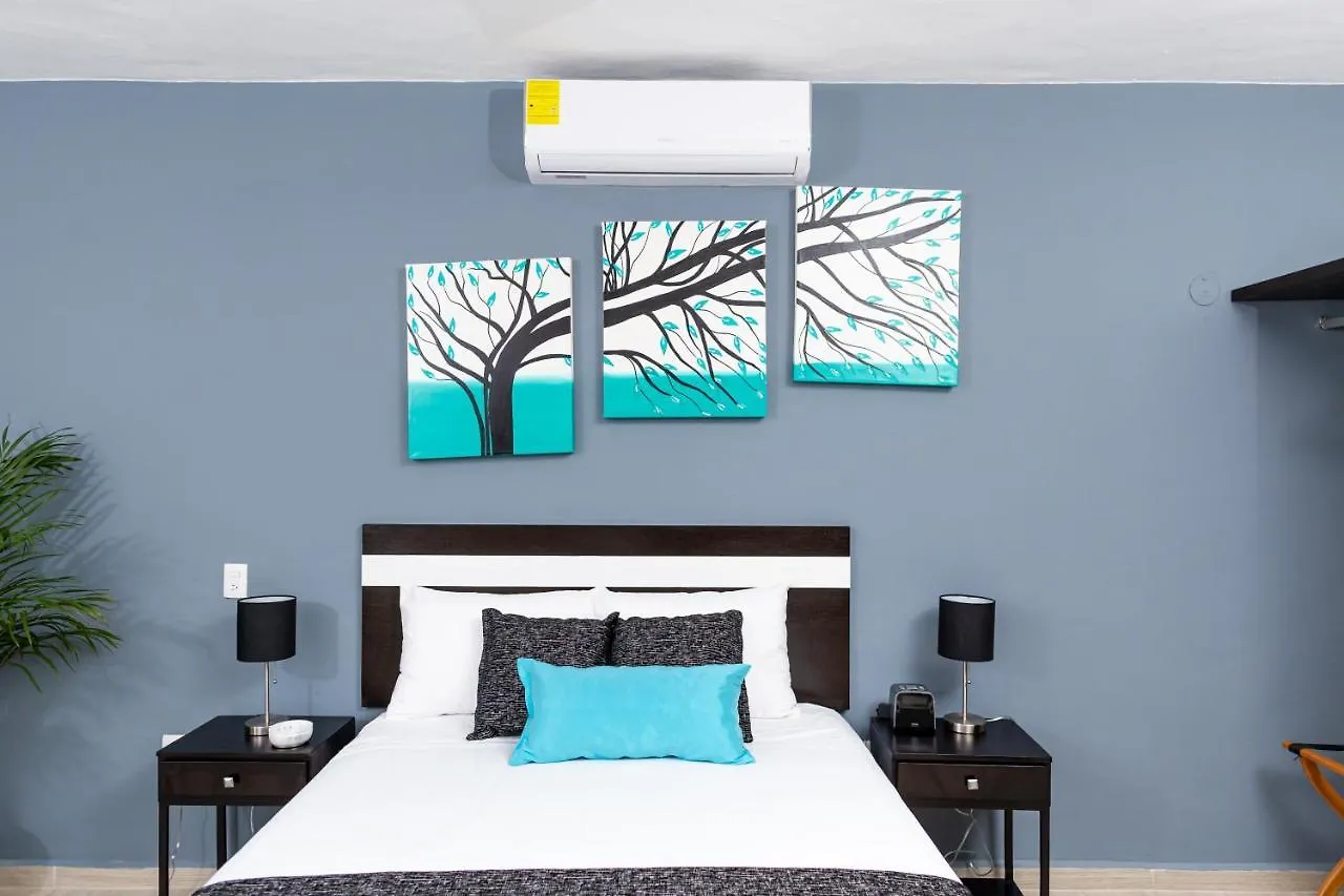 Lägenhetshotell Santa Fe Studios And Suites Cancún
